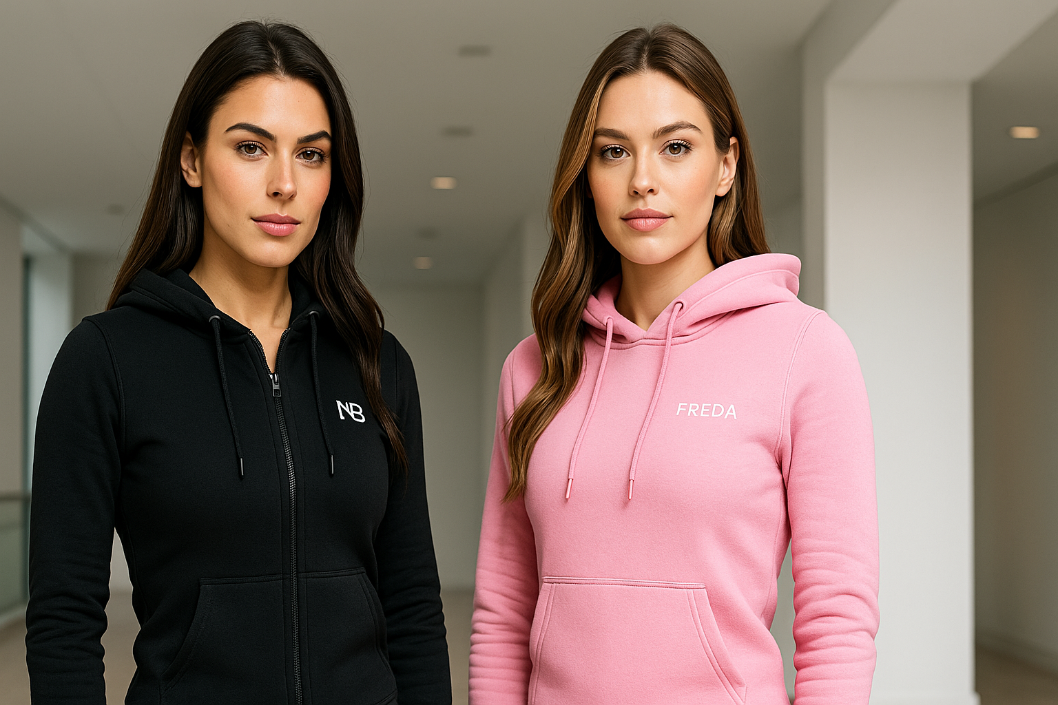 Women’s Custom Hoodies UK – Printed & Embroidered Logo Hoodies for Teams, Clubs, and Workwear.