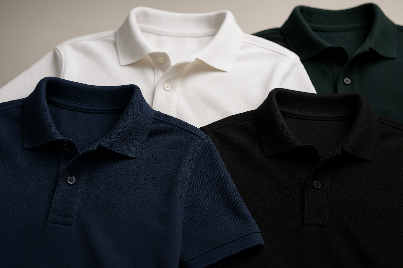 generate a hero banner with no background text of custom polo shirts bulk order with nice detailing high definition.