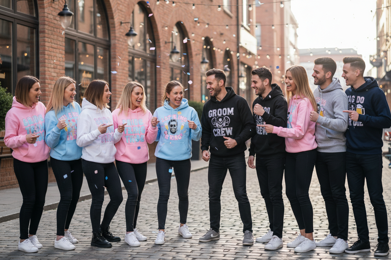 Custom group hoodies