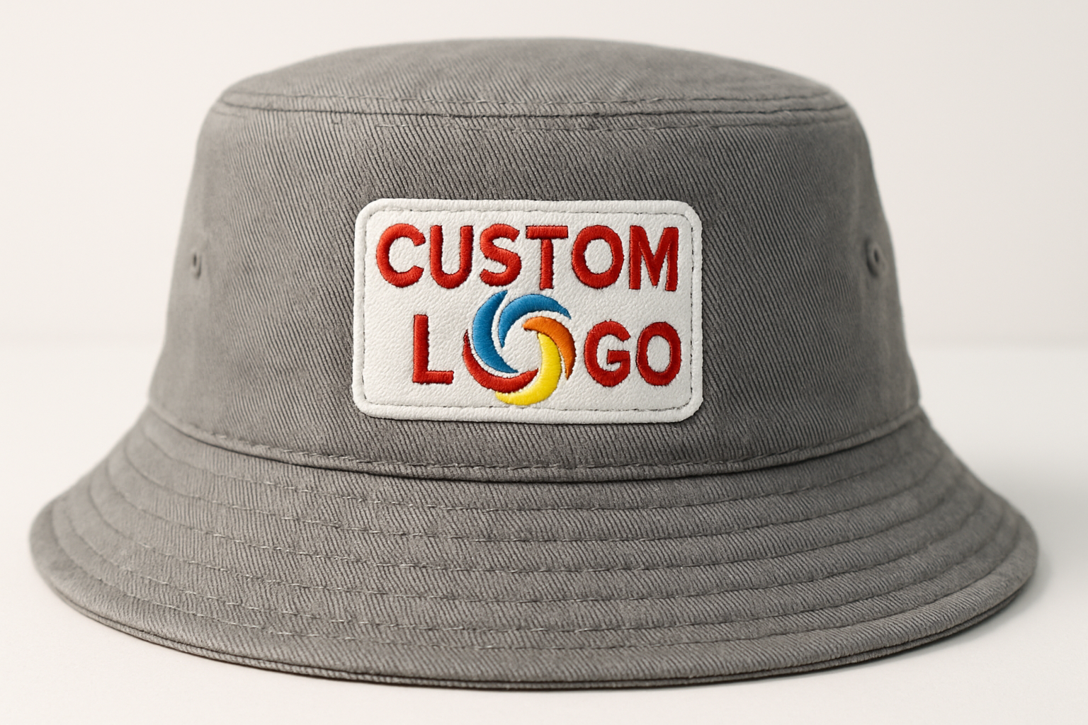 Custom bucket hats printed or embroidered