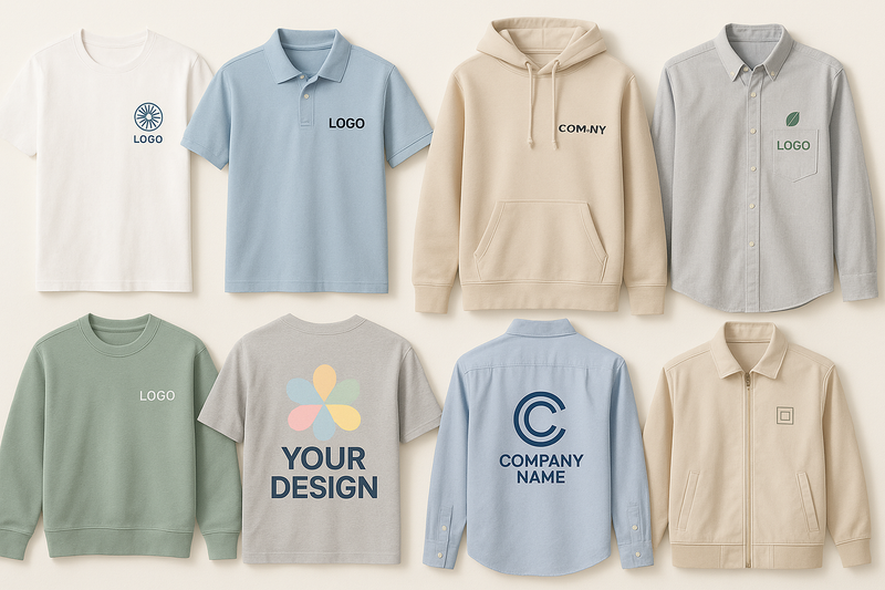 Men’s Custom Clothing UK – Printed & Embroidered Logo Apparel for Work, Events, and Teams