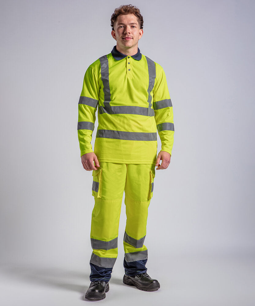 Pro RTX Hi Vis Long Sleeve Polo - RX715