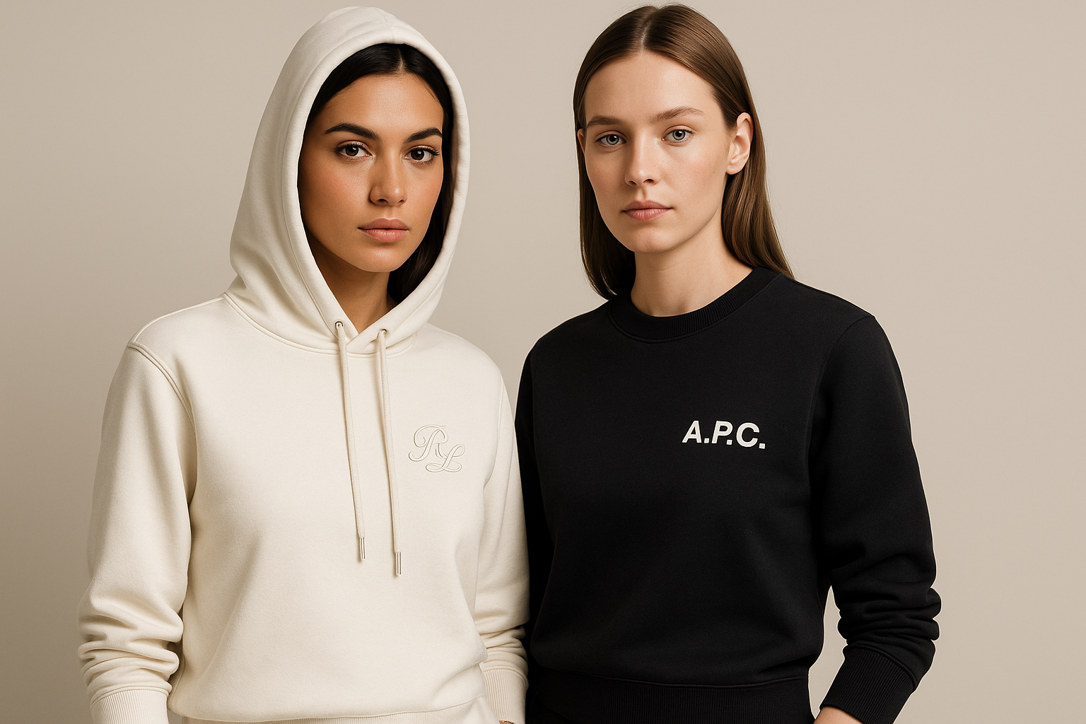 Women's custom hoodies with print or embroidery