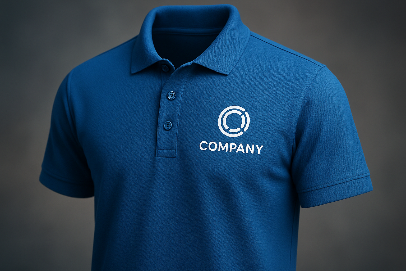 Printed polo shirts with custom logos