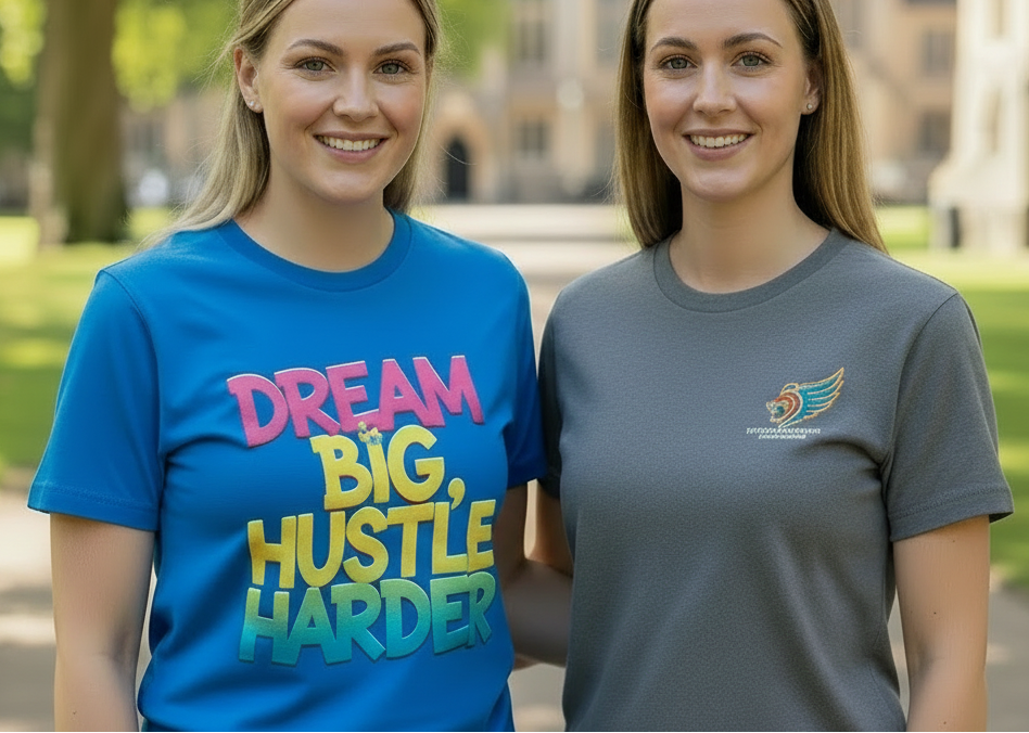 Women's fitted custom T-shirts