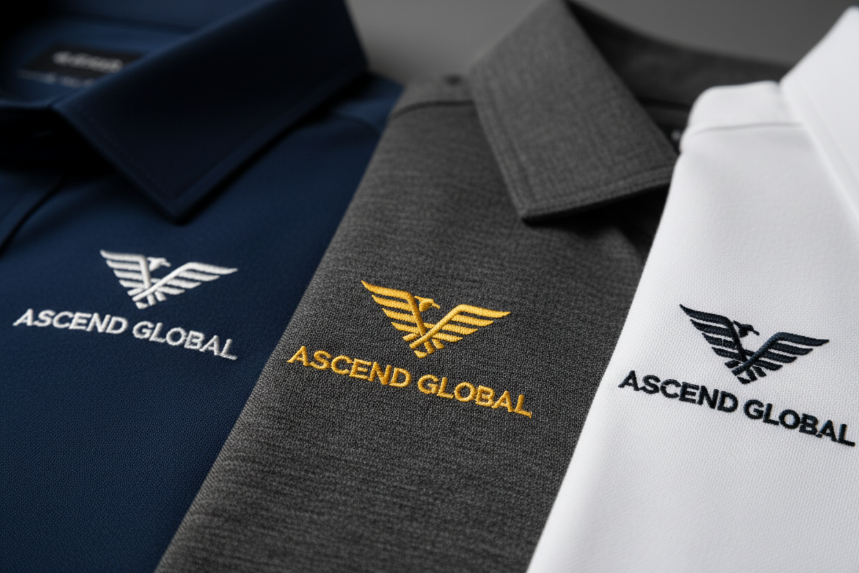 Corporate branded clothing for business teams