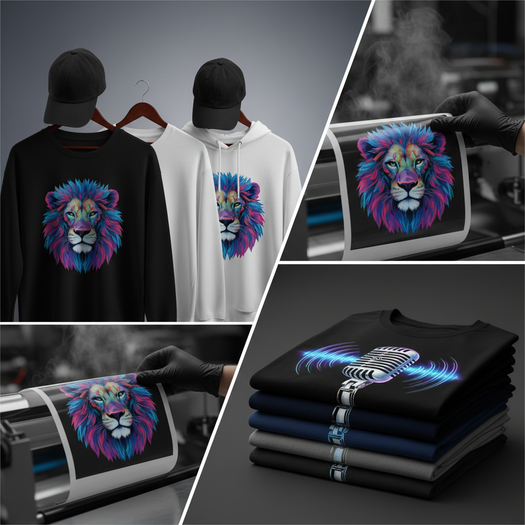 Small batch custom merch for creators and artists