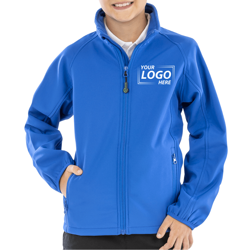 Kids Result Printable Softshell Jacket - R901J