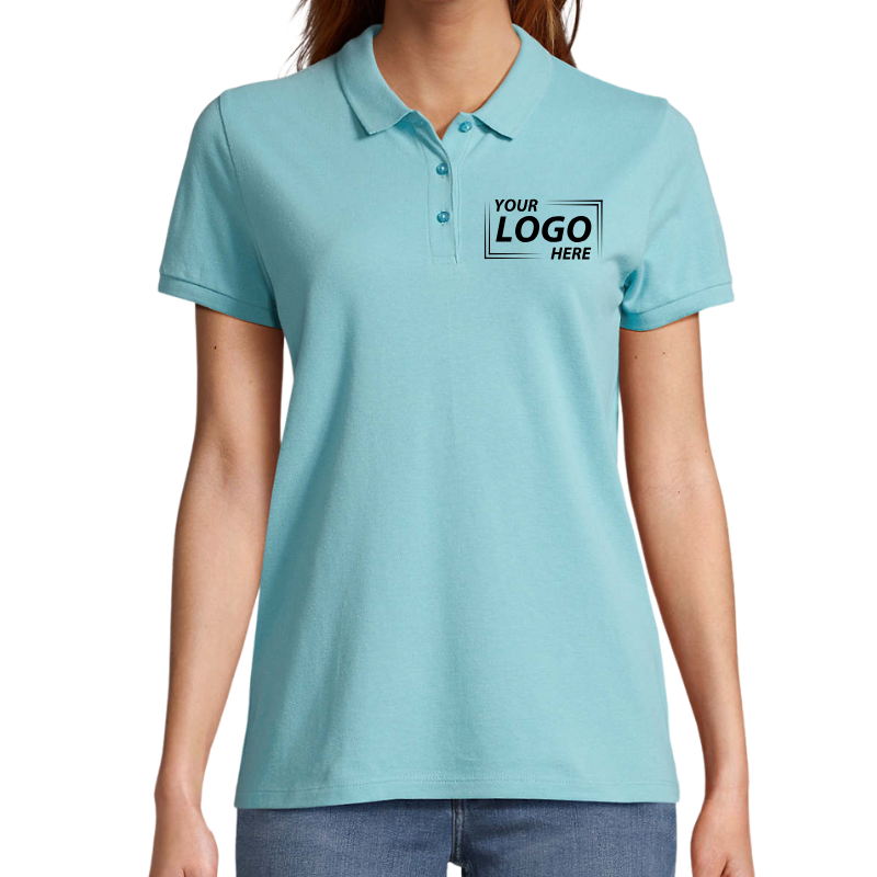 Women's Sols Planet Organic Piqué Polo Shirt - 03575