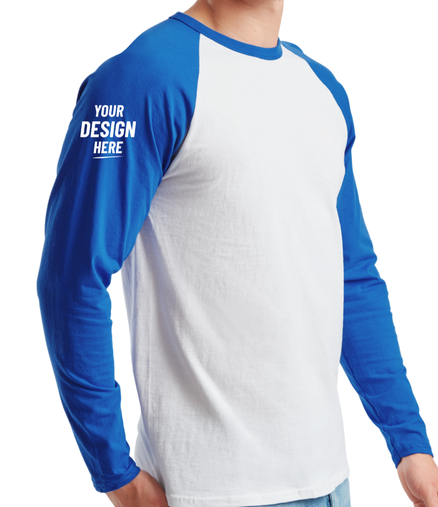 Fruit Of The Loom Long Sleeve Baseball T-Shirt - SS028