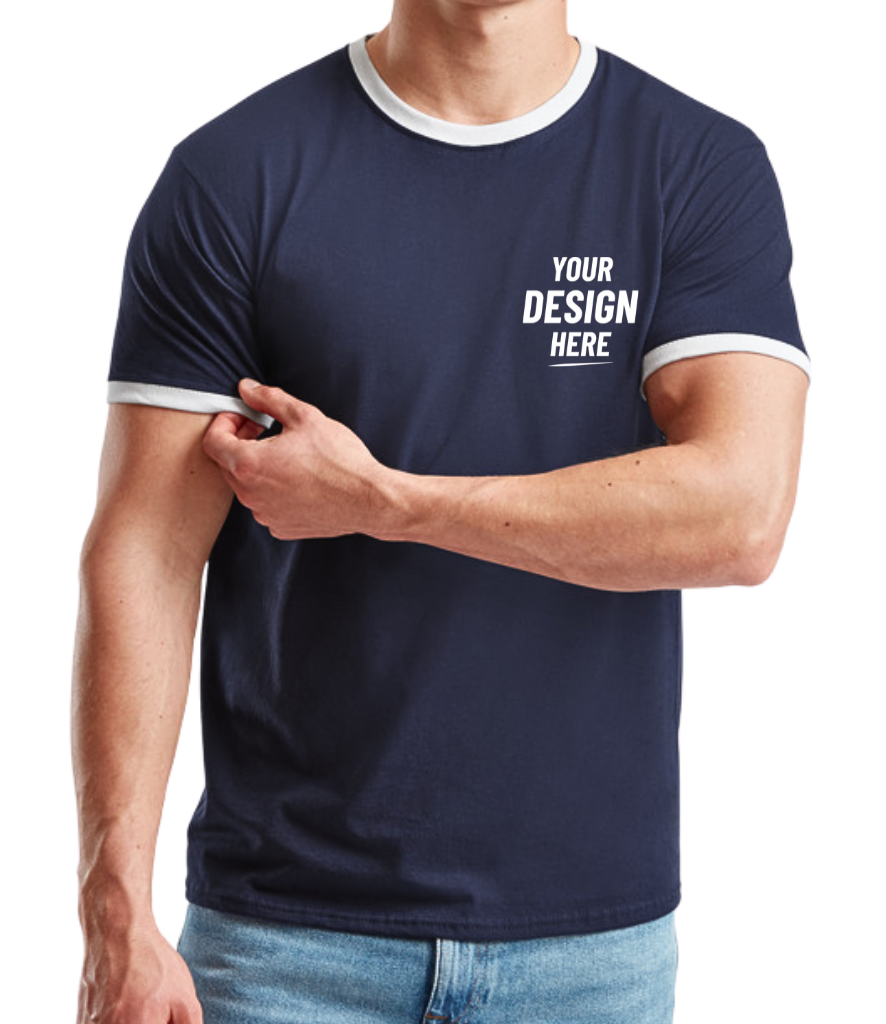 Fruit Of The Loom Contrast Ringer T-Shirt - SS168