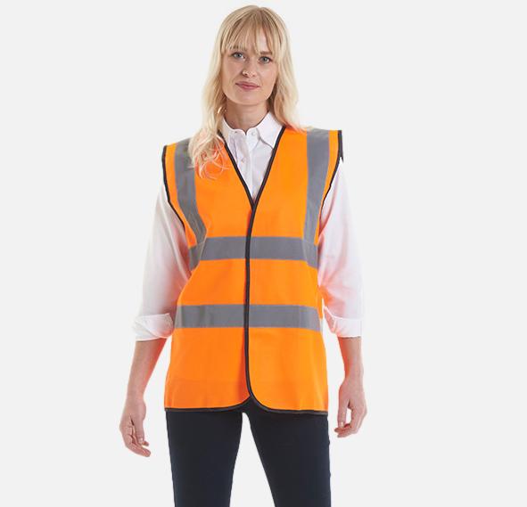 Uneek Hi Vis Safety Waistcoat - UC801