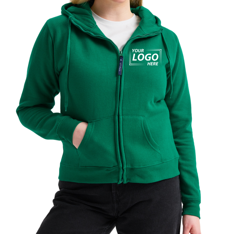 Women's Uneek Full Zip Hoodie - UC505