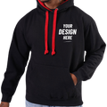 Cottonridge Eclipse Pullover Contrast Hoodie - W73