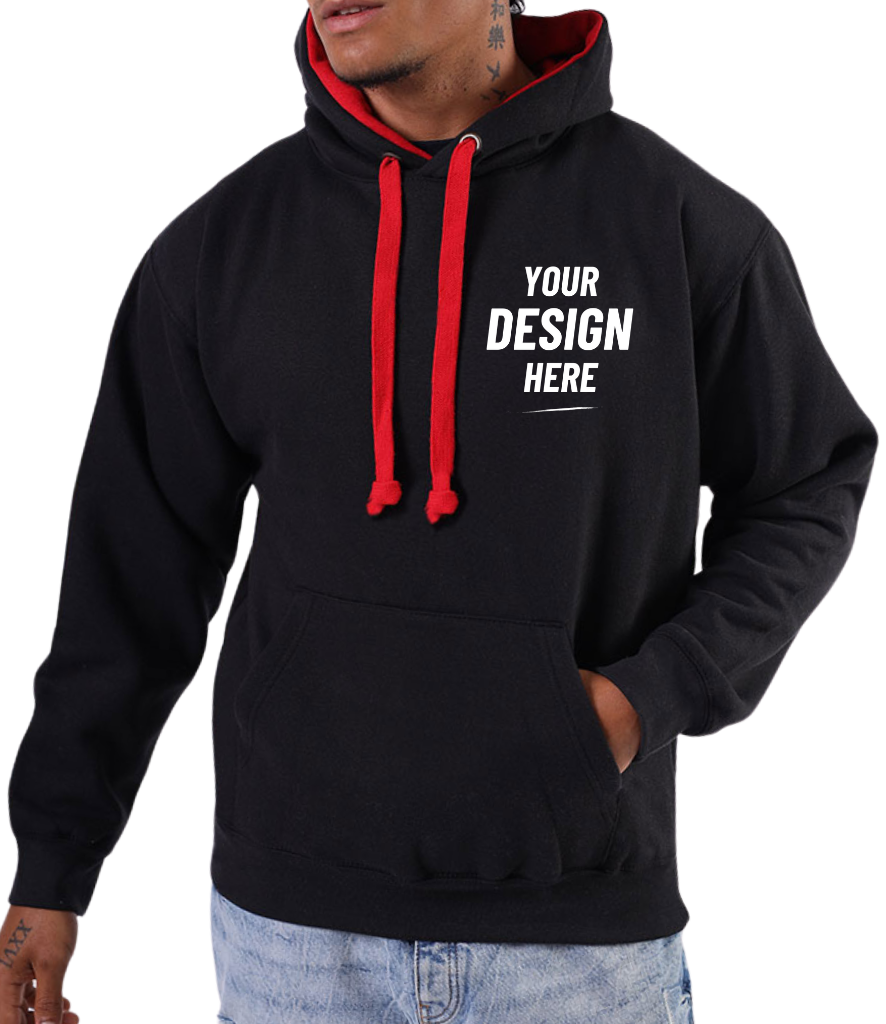 Cottonridge Eclipse Pullover Contrast Hoodie - W73
