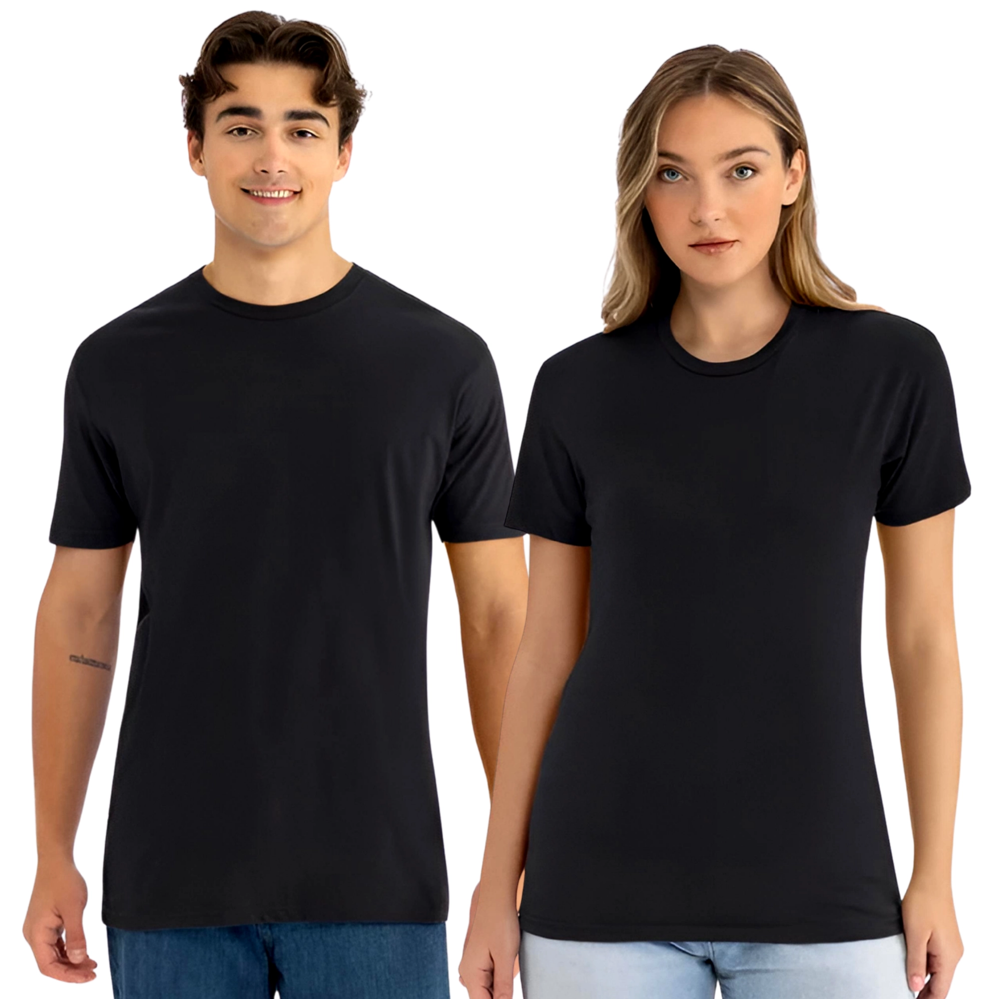Next Level N6210 Black Technical Male and Female T-Shirt – 8K DTF Ready – custom t-shirts uk